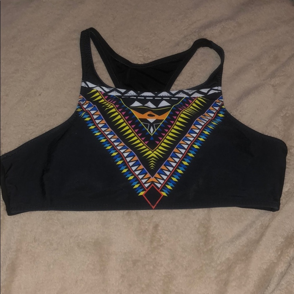 Halter padded bikini top